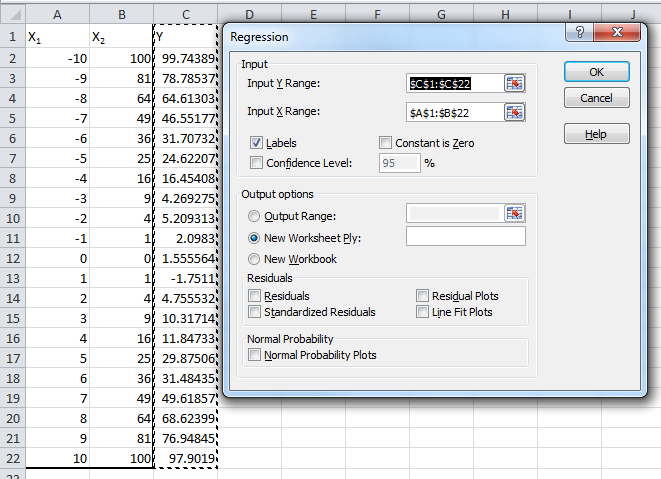 How to do a multiple regression in excel for mac mac