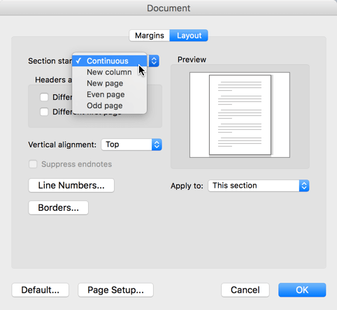Insert Blank Page In Word For Mac