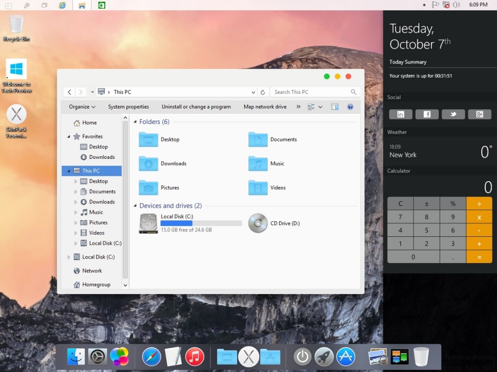 Mac Os Theme For Windows